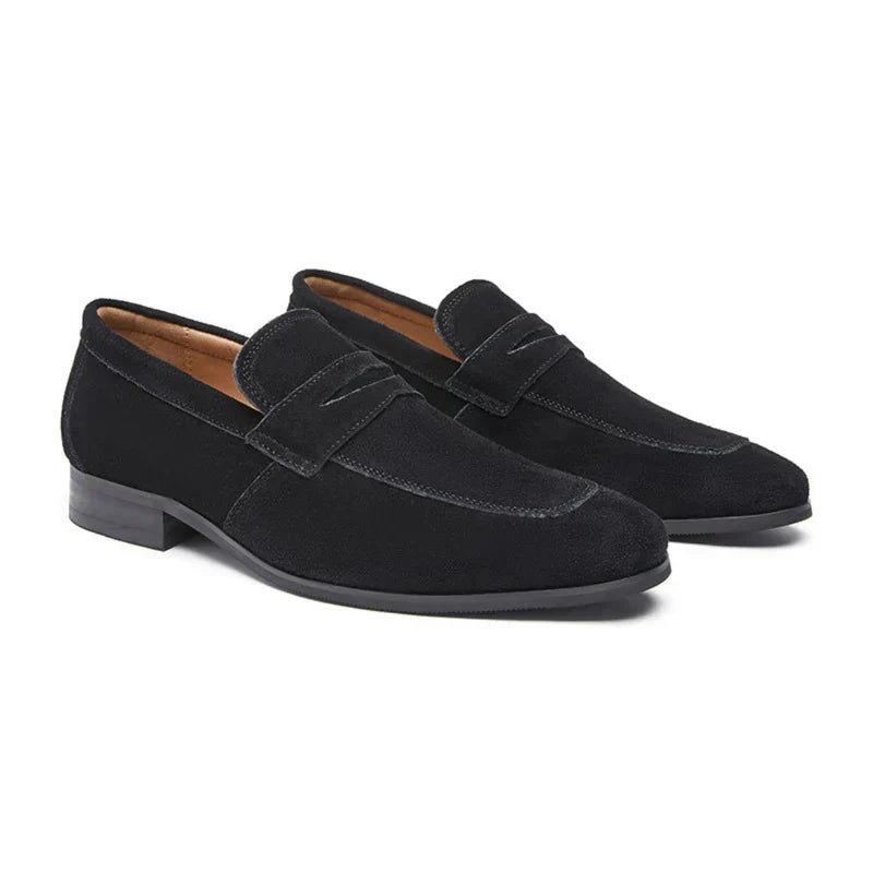 Mocasines de ante
