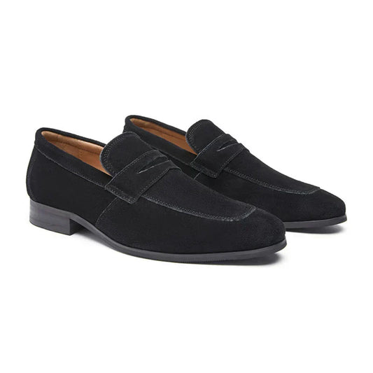 Mocasines de ante