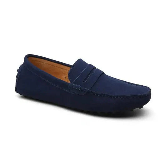 Mocasines de conducción de ante