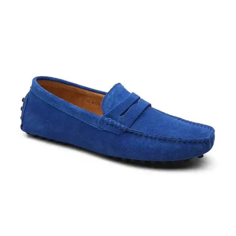Mocasines de conducción de ante