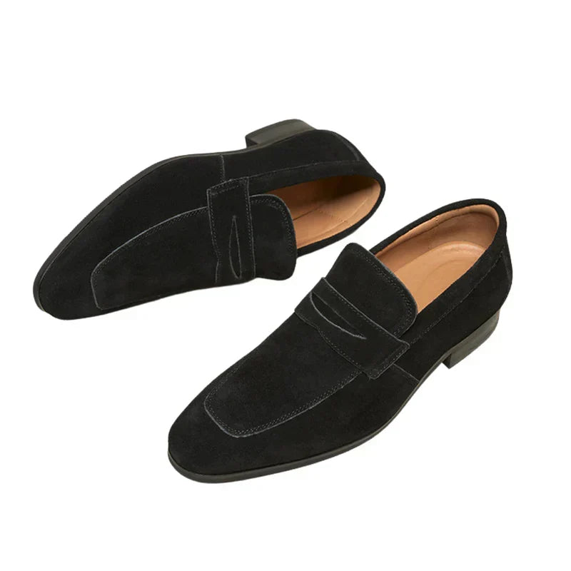 Mocasines de ante