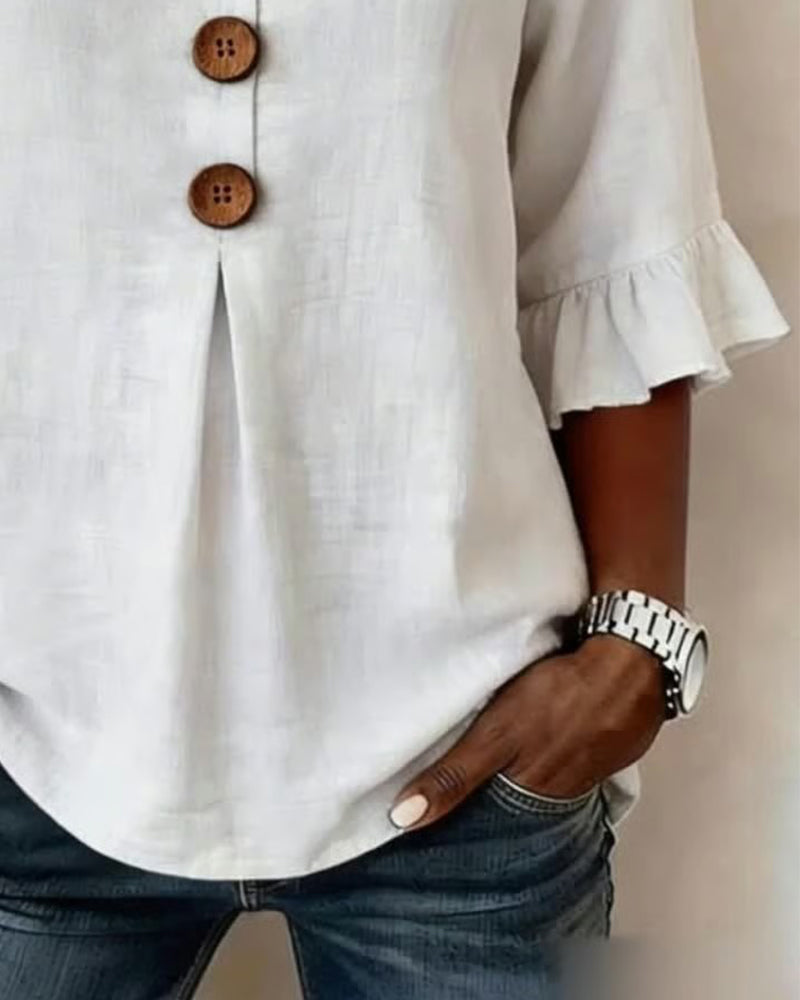 Gracia | Blusa abotonada
