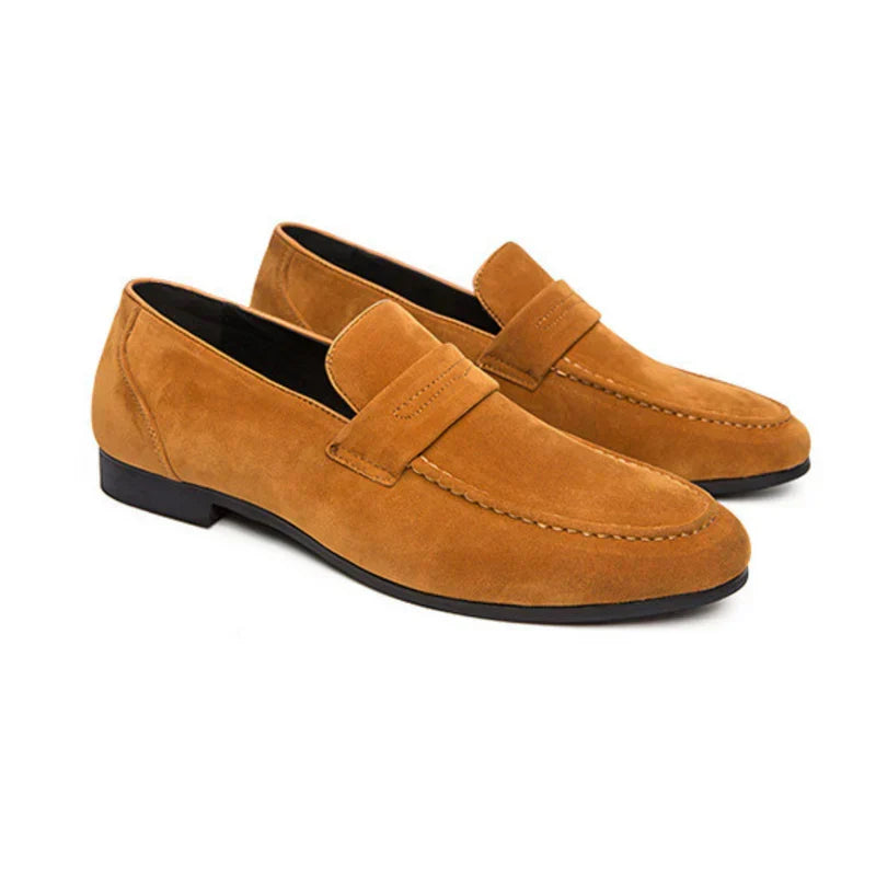 Mocasines de ante