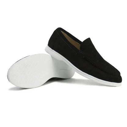 Mocasines de ante