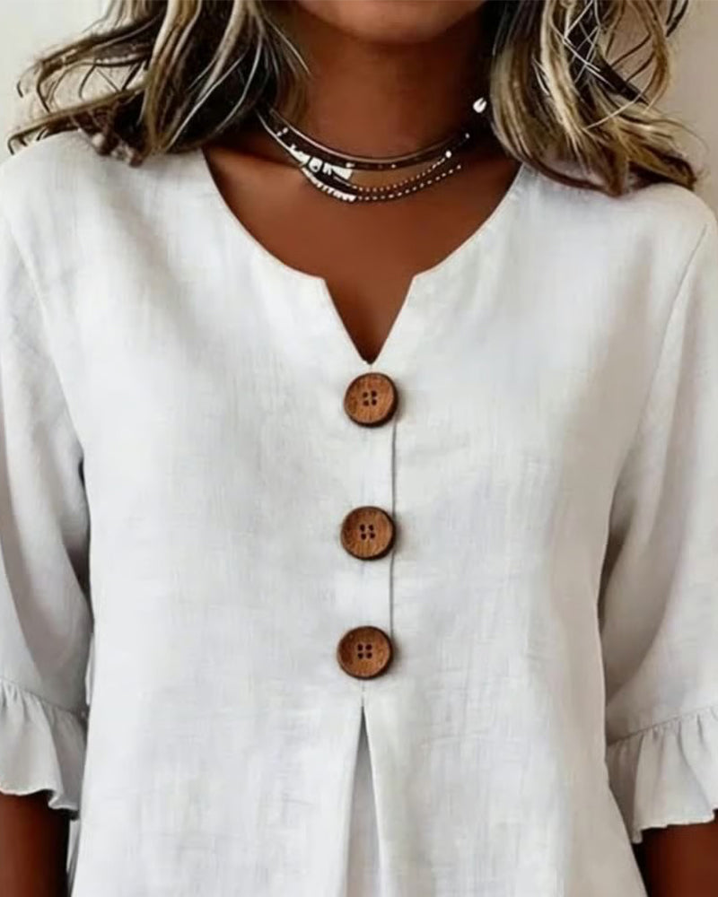 Gracia | Blusa abotonada