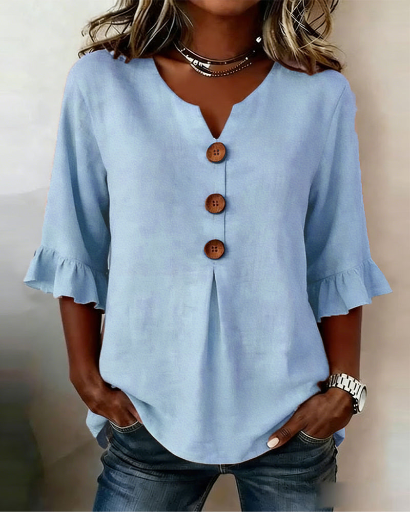 Gracia | Blusa abotonada