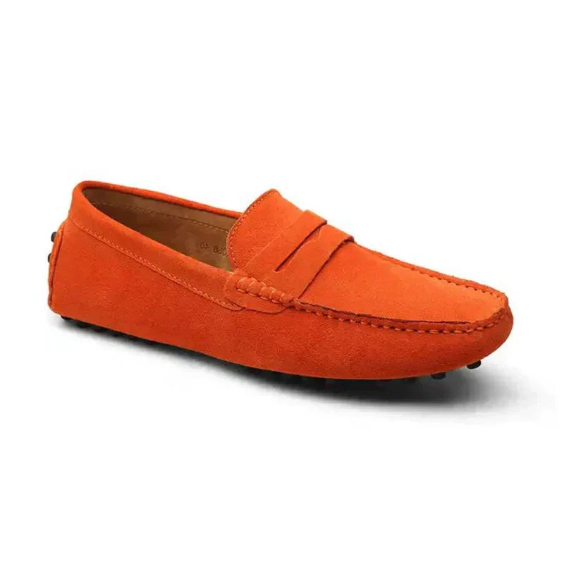 Mocasines de conducción de ante