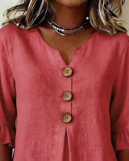 Gracia | Blusa abotonada