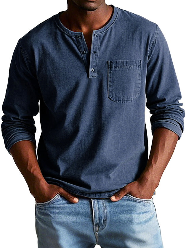 Luna | Camicia Vintage a Maniche Lunghe