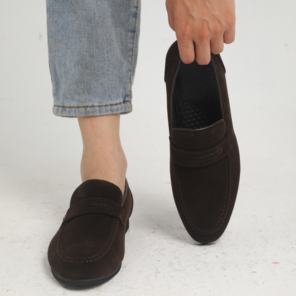 Mocasines de ante