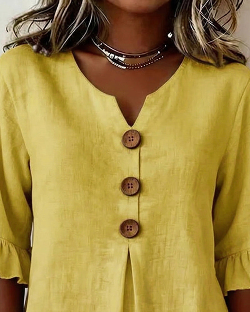 Gracia | Blusa abotonada
