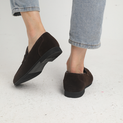 Mocasines de ante
