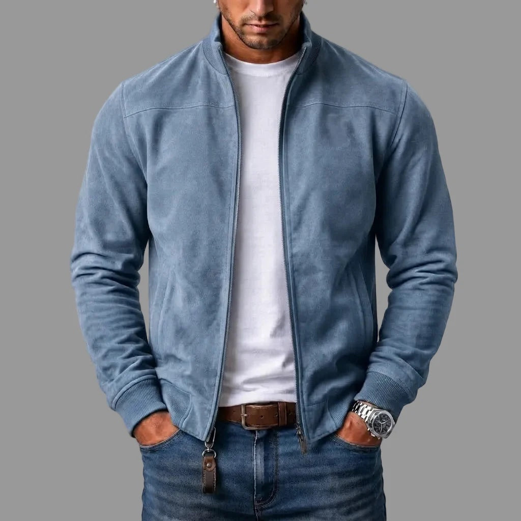 Carlos | Chaqueta bomber de ante