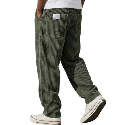 Luna Belluci | Pantalones de hombre de pana con cintura elástica