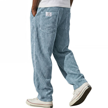 Luna Belluci | Pantalones de hombre de pana con cintura elástica