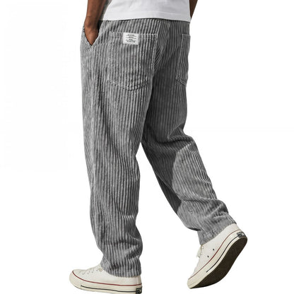 Luna Belluci | Pantalones de hombre de pana con cintura elástica
