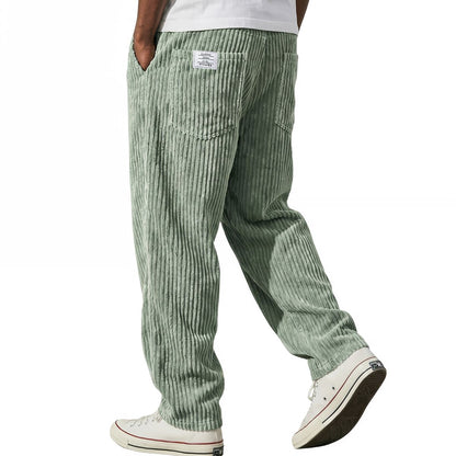 Luna Belluci | Pantalones de hombre de pana con cintura elástica