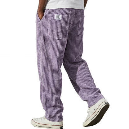 Luna Belluci | Pantalones de hombre de pana con cintura elástica