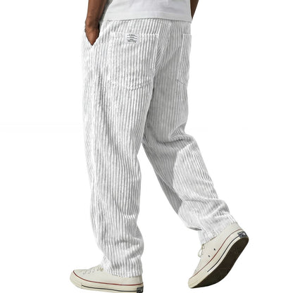 Luna Belluci | Pantalones de hombre de pana con cintura elástica