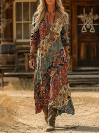 Lidia | Vestido femenino fluido de corte holgado