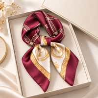 Foulard in seta anniversario – Edizione Merlot