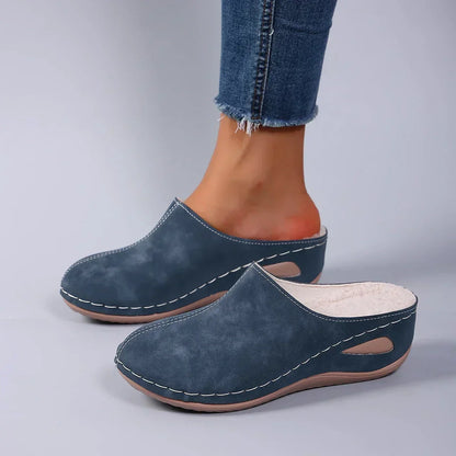 Zapatillas ortopédicas cálidas para el confort diario