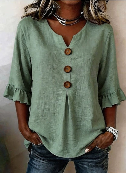 Gracia | Blusa abotonada