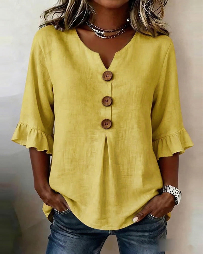 Gracia | Blusa abotonada