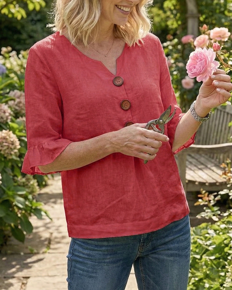 Gracia | Blusa abotonada