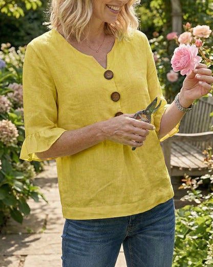 Gracia | Blusa abotonada
