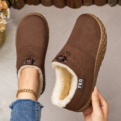 Kamira – Scarpe comode in pelliccia sintetica