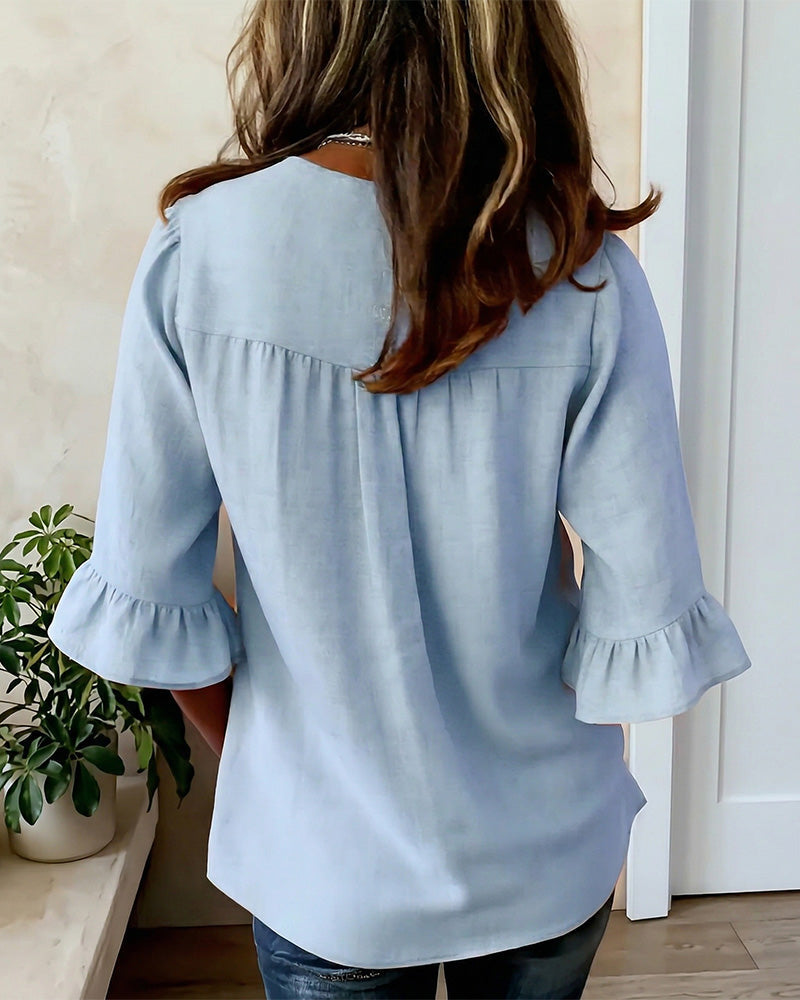 Gracia | Blusa abotonada
