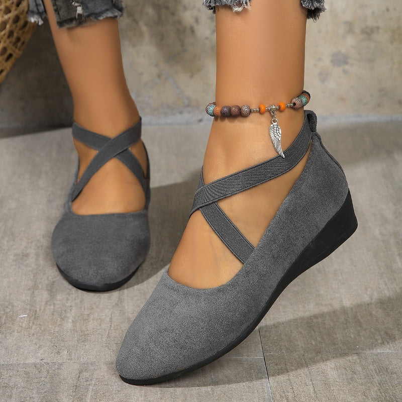 Vera | Zapato de ante con cuña