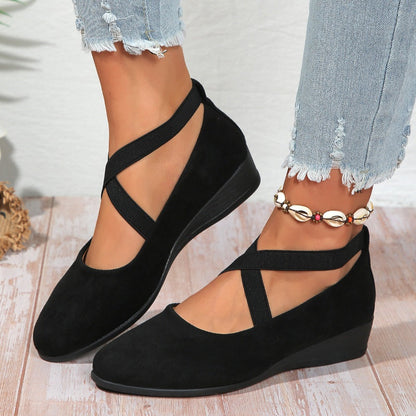 Vera | Zapato de ante con cuña