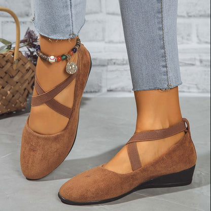 Vera | Zapato de ante con cuña