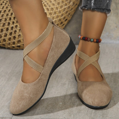 Vera | Zapato de ante con cuña