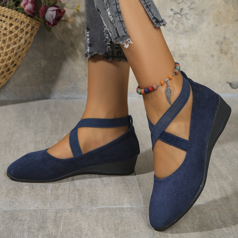 Vera | Zapato de ante con cuña