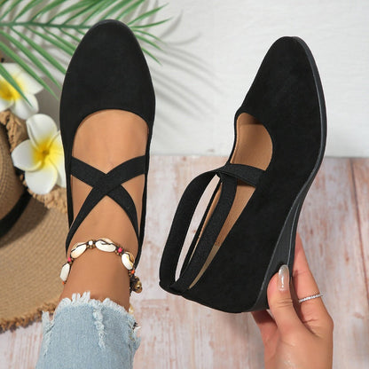 Vera | Zapato de ante con cuña