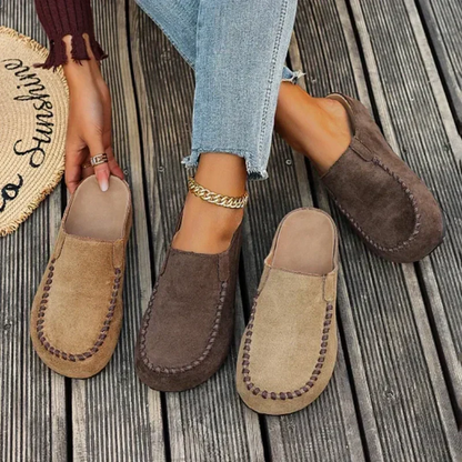 Mocasines para mujer con puntera alargada y cerrada