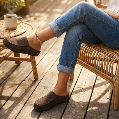 Mocasines para mujer con puntera alargada y cerrada
