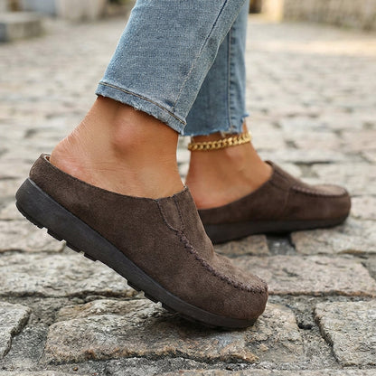 Mocasines para mujer con puntera alargada y cerrada