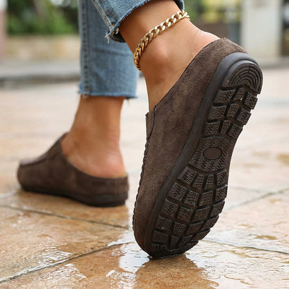 Mocasines para mujer con puntera alargada y cerrada